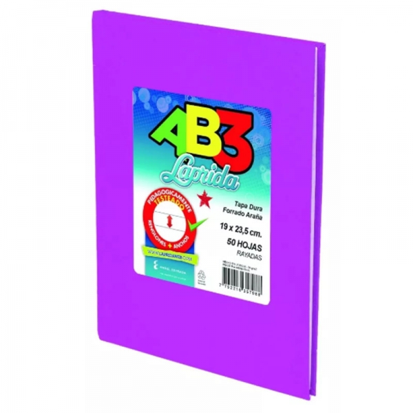 cuaderno-laprida-ab3-50-hojas-rayado-lila-libreria-mendoza-casa-segal