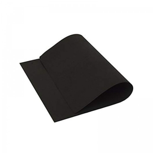 GOMA EVA GLITTER 40x60 cm NEGRO