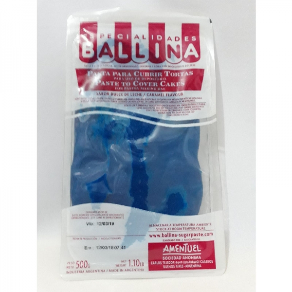 Pasta para cubrir azul Pasta para cubrir azul en Mendoza.