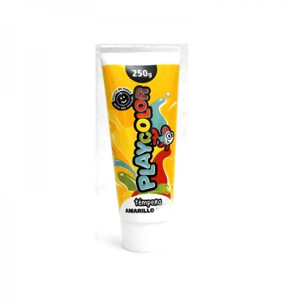 tempera-amarilla-pomo-250g-playcolor-libreria-casa-segal-mendoza