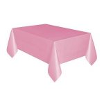 Mantel rosa descartable
