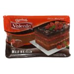 Valente bizcochuelo chocolate rectangular 750gr en Mendoza.