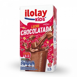 Leche Chocolatada Ilolay Por 1 Lt. en caja en Mendoza.