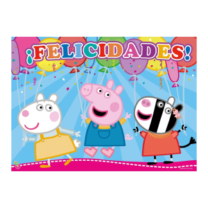 AFICHE x 1 u PEPPA PIG