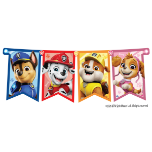 BANDERÍN PAW PATROL