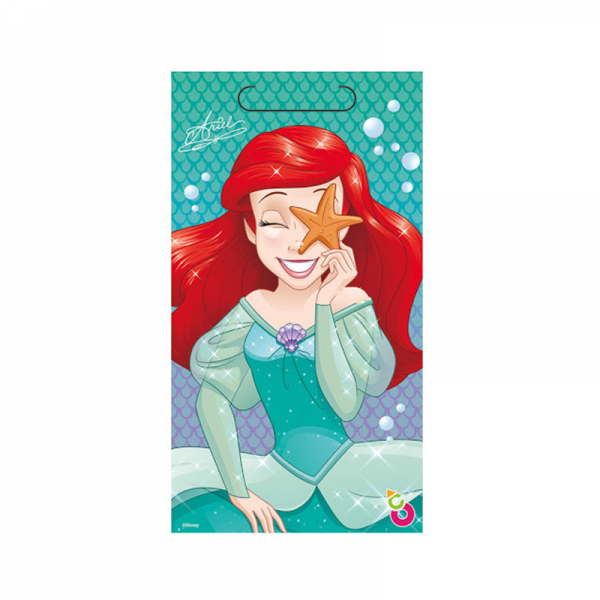 bolsitas Sirenita Disney Ariel para cumpleaños
