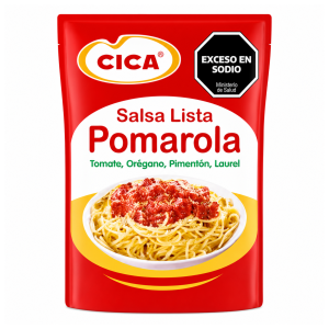 Salsa Pomarola Cica 340g con tomate orégano pimentón y laurel