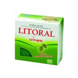 LITORAL MATE COCIDO SAQUITOS x 50u