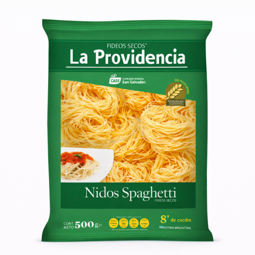 fideos nido spaghetti la providencia 500g
