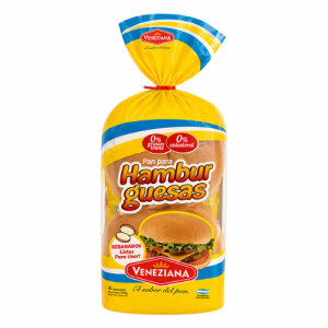 PAN HAMBURGUESA x 4u VENEZIANA 210g