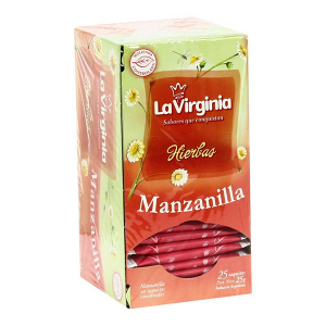LA VIRGINIA TÉ MANZANILLA x 25u