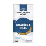 harina 0000 1kg Graciela Real envase frente