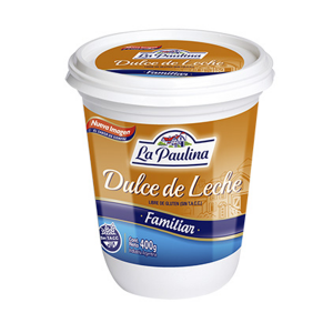 DULCE LECHE FAMILIAR LA PAULINA 400g