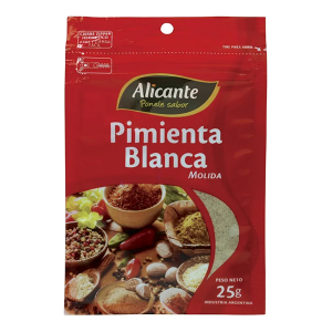 PIMIENTA BLANCA ALICANTE 25g
