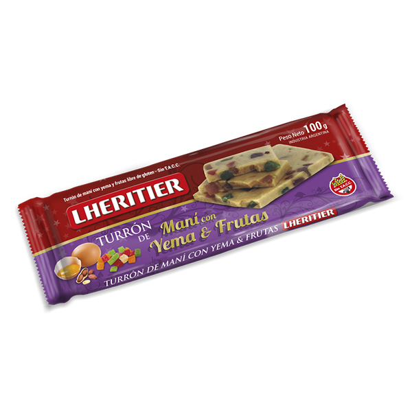 lheritier-turron-yema-y-frutas-100g-casa-segal-mendoza Oferta LHERITIER TURRÓN YEMA Y FRUTAS. Tenemos increíbles precios para lucir tu mesa de fin de año. Ofertas en pan dulce, budines y sidras.