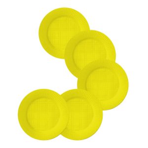 PLATO CHICO AMARILLO 17cm x 50u