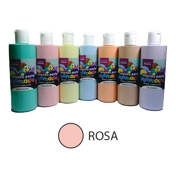 play-color-pomo-250-tempera-color-pastel-rosa-ofertas-libreria-casa-segal-mendoza