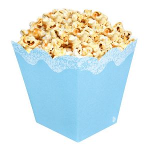CAJA POLIPAPEL PASTEL CELESTE x 6u
