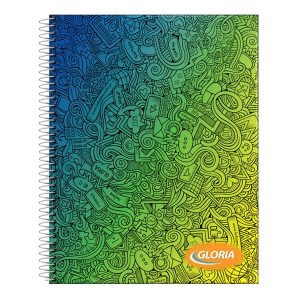 CUADERNO 21x27 100 HOJAS RAYADAS GLORIA