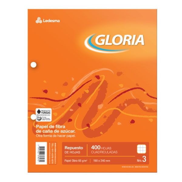 repuesto-400-hojas-cuadriculadas-gloria-ofertas-libreria-casa-segal-mendoza-min