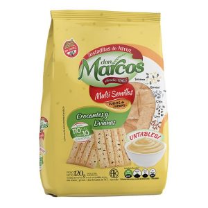 DON MARCOS TOSTADAS 120g MULTI SEMILLAS
