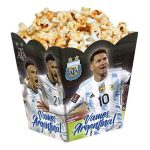 pochoclera AFA para cumpleaños temáticos