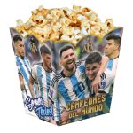 pochoclera AFA para cumpleaños temáticos