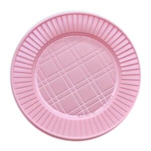 PLATO CHICO ROSA PASTEL 17cm x 50u
