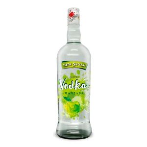 NEW STYLE VODKA MANZANA VERDE 1Lt