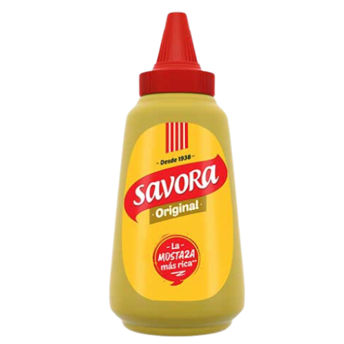 Mostaza Savora 200g envase SQZ