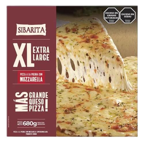 pizza Sibarita mozzarella XL 680g