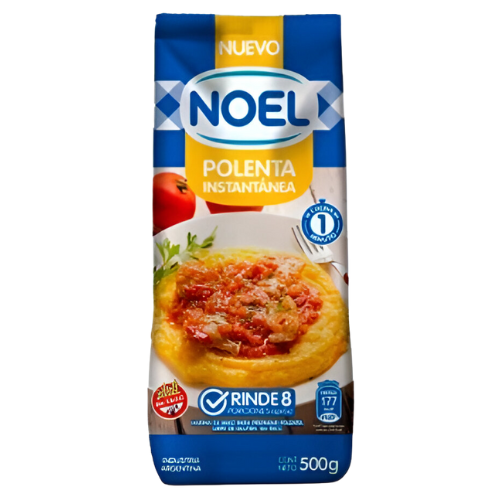 Harina de maíz Noel 490g instantánea