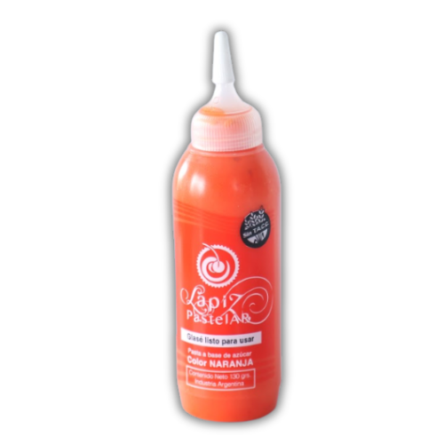 lapiz glase naranja
