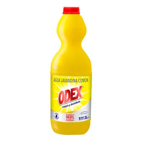 Lavandina Odex 1 litro botella amarilla