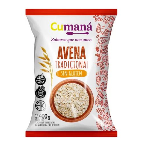 cumana avena (1) Cumana Avena Tradicional 400g en Casa Segal