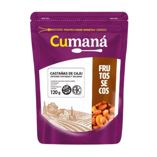 Cumana Castañas 120g en Casa Segal