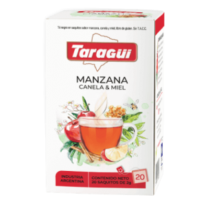 TARAGÜI TE 20 SAQUITOS LIMÓN MIEL