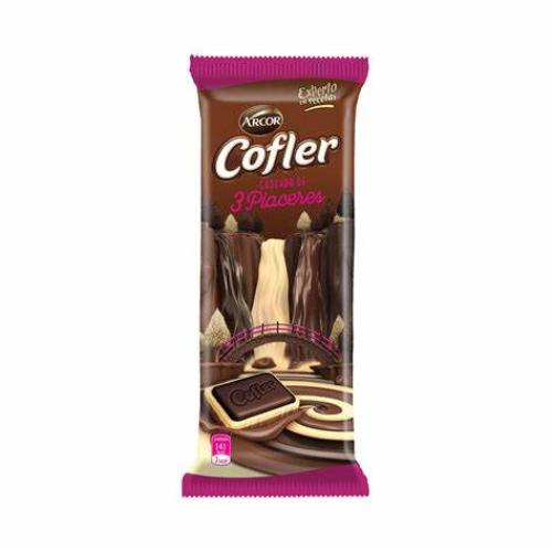 cofler 55 PLACERES cofler 55g cascada de placeres chocolate arcor