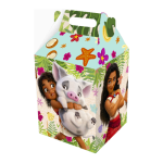 Caja sorpresa Moana x6 para souvenirs de cumpleaños