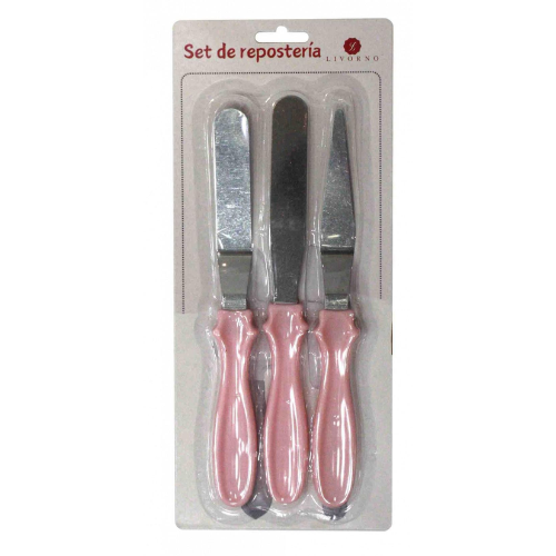 set espátulas repostería Livorno x3