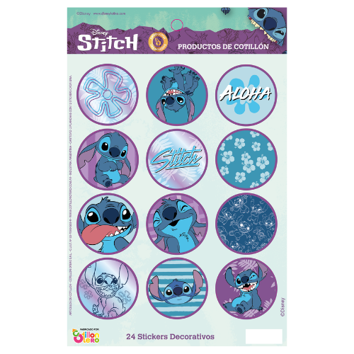 stitch autoadhesivo Stitch Autoadhesivo x24