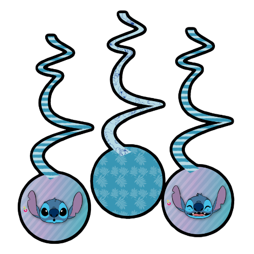 Stitch Colgante x6 en Casa Segal