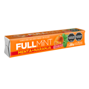 Caramelo Fullmint naranja menta 28g Georgalos