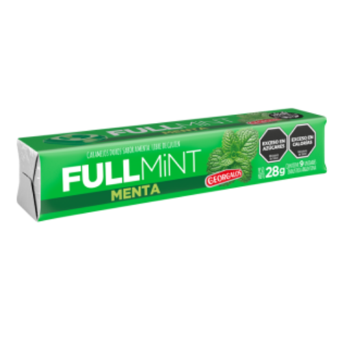 georgalos full mint menta caramelos georgalos fullmint menta 28gr