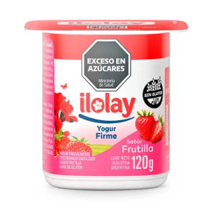 Yogur firme frutilla Ilolay