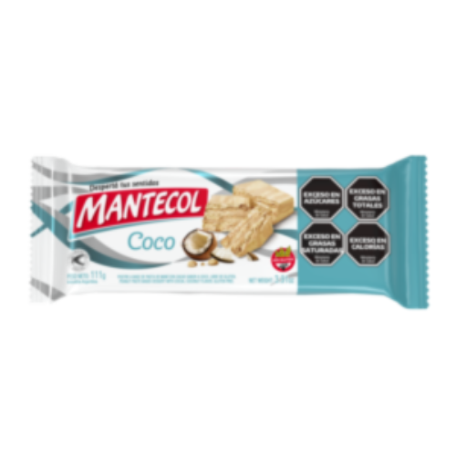 Mantecol coco 111g con sabor tropical a coco y maní