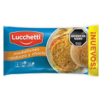 medallón vegetal de calabaza y choclo