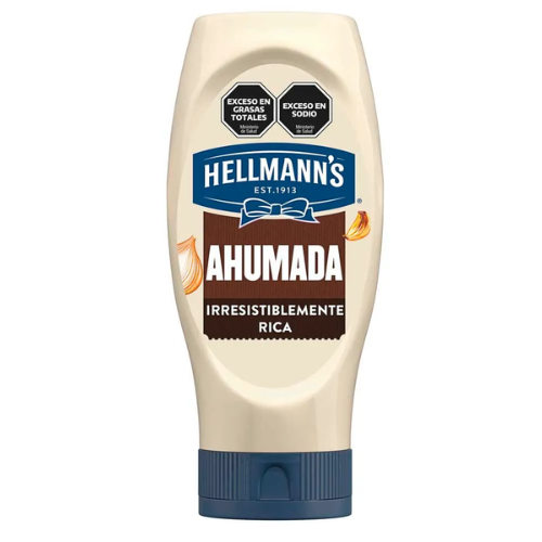 hellmann's aderezo ahumada 340gr sqz envase exprimible