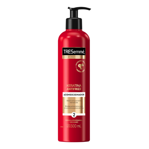 TRESEMME AC KERAT 500 Envase de Tresemmé Acondicionador Keratina Antifrizz 500ml