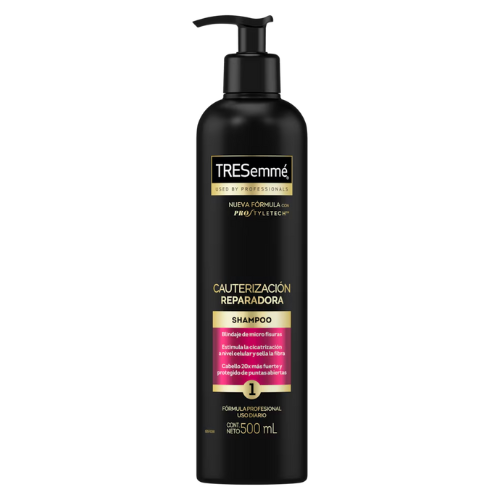 TRESEMME SH CAUT 500 Shampoo TRESEMMÉ Cauterización Reparadora 500ml